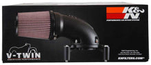 Load image into Gallery viewer, K&amp;N 01-17 Harley Davidson Softail / Dyna FI Performance Air Intake System Silver