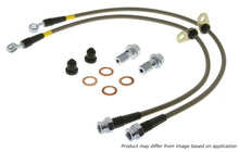 Load image into Gallery viewer, StopTech 4/90-99 Mistsubishi 3000GT Stainless Steel Front Brake lines