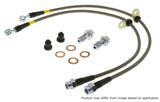 StopTech 08-10 EVO X AWD Stainless Steel Front Brake Lines