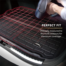 Load image into Gallery viewer, 3D MAXpider 20-23 Tesla Model Y 2nd Row Seatback Protector Kagu Cargo Liner - Black