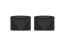 Load image into Gallery viewer, WeatherTech 03-06 Lincoln Navigator/Navigator L Rear Rubber Mats - Black