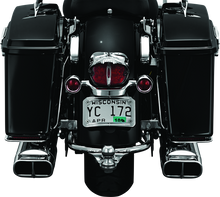 Load image into Gallery viewer, Kuryakyn Zombie Taillight Cover Chrome