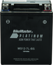 Load image into Gallery viewer, BikeMaster AGM Battery - MS12-7L-BS