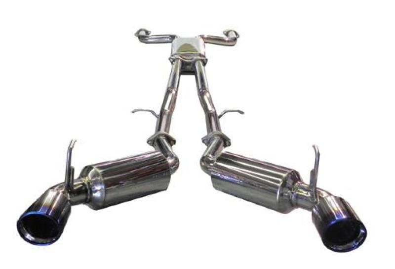 Injen 03-08 350Z Dual 60mm SS Cat-Back Exhaust w/ Built In Resonated X-Pipe