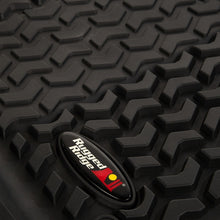 Load image into Gallery viewer, Rugged Ridge Floor Liner Kit Black F/R 18-20 Jeep Wrangler JL 2Dr