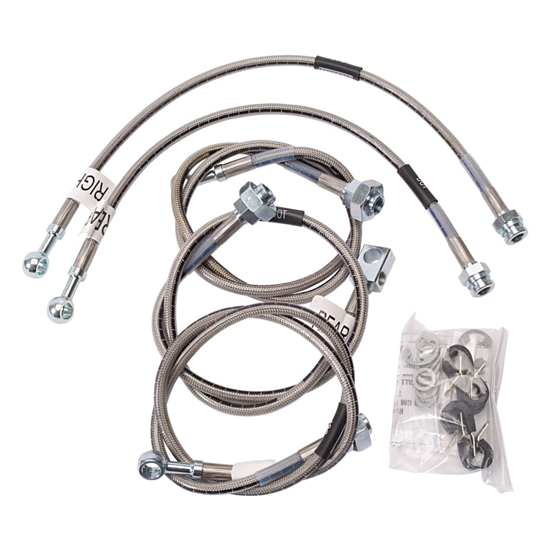 Russell Performance 01-06 GM Silverado/Sierra HD (All) (Also fits Rancho) Brake Line Kit