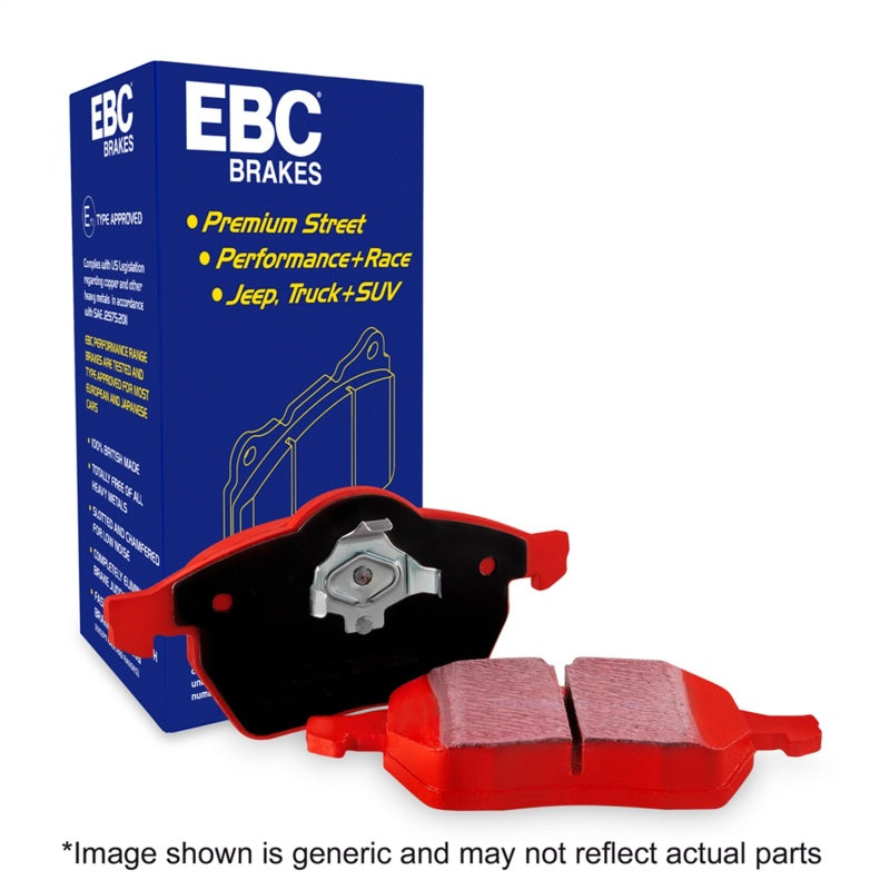 EBC 14+ Mini Hardtop 1.5 Turbo Cooper Redstuff Front Brake Pads