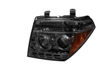 Load image into Gallery viewer, Spyder Nissan Frontier 05-08 Projector Headlights LED Halo LED Smke PRO-YD-NF05-HL-SM