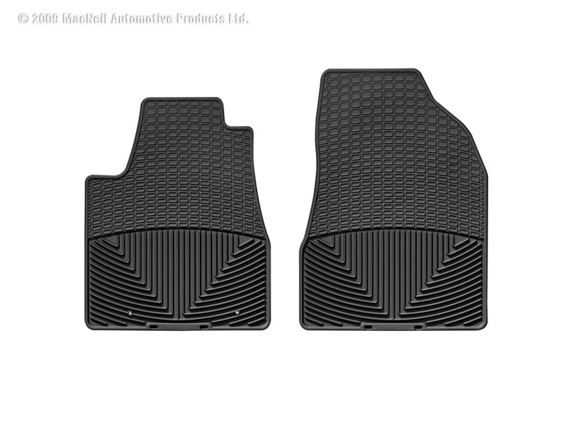 WeatherTech 03-10 Nissan Murano Front Rubber Mats - Black