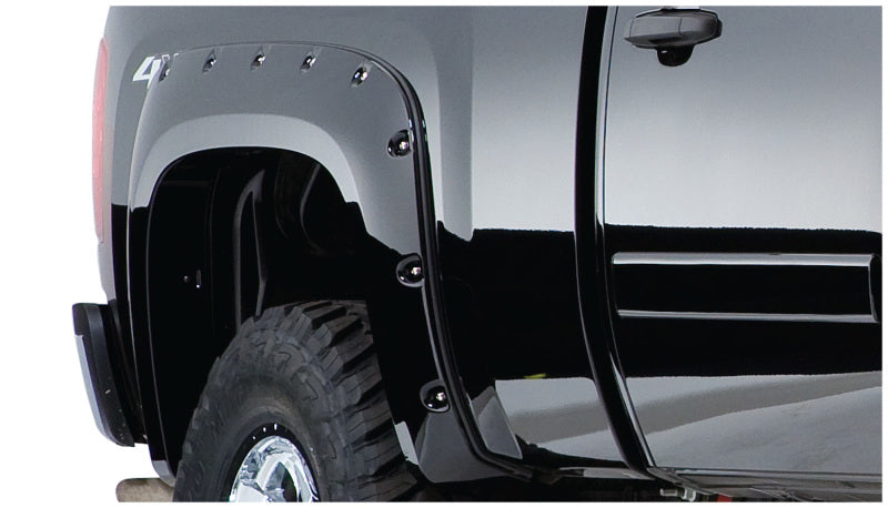 Bushwacker 78-79 Ford Bronco Cutout Style Flares 2pc - Black