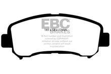 Load image into Gallery viewer, EBC 14+ Nissan Juke 1.6 Turbo Nismo RS Yellowstuff Front Brake Pads