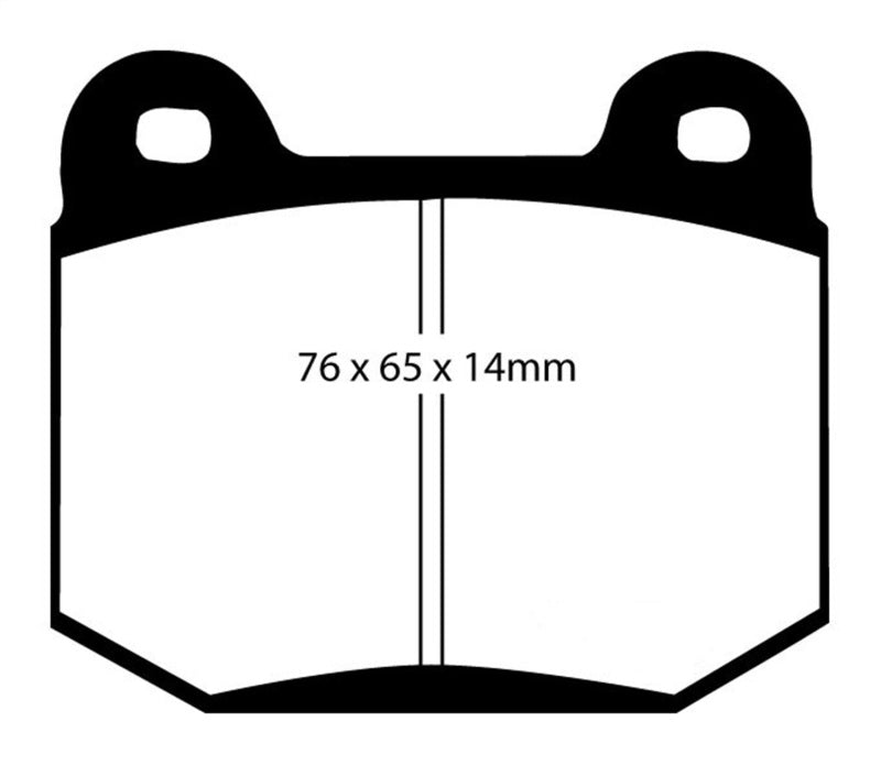 EBC 03-04 Infiniti G35 3.5 (Manual) (Brembo) Redstuff Rear Brake Pads