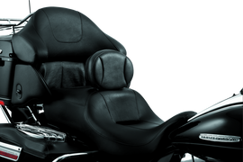 Kuryakyn Plug-In Driver Backrest 97-Up Touring Chrome