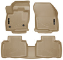 Load image into Gallery viewer, Husky Liners 2015 Ford Edge WeatherBeater Front &amp; 2nd Row Combo Tan Floor Liners