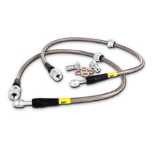 Load image into Gallery viewer, StopTech 06-12 Mitsubishi Eclipse Stainless Steel Front Brake Lines