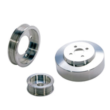 Load image into Gallery viewer, BBK 94-95 Mustang 5.0 Underdrive Pulley Kit - Lightweight CNC Billet Aluminum (3pc)