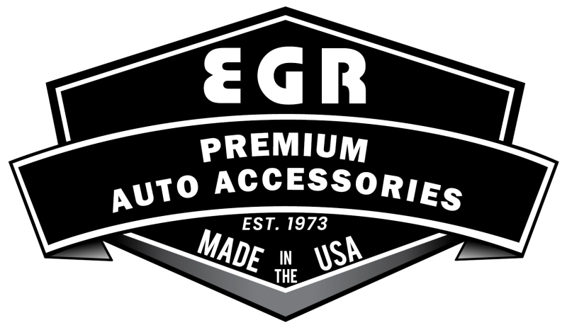 EGR 2019 Chevy 1500 Crew Cab In-Channel Window Visors - Matte