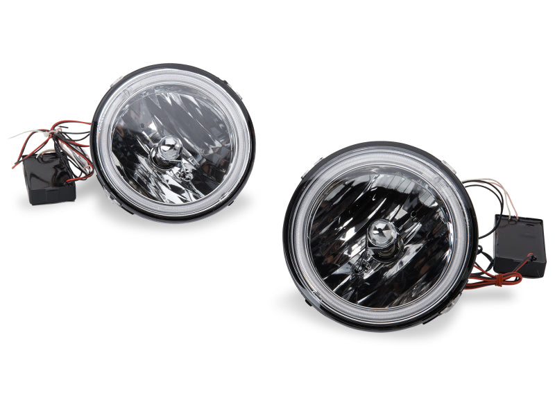 Raxiom 05-12 Ford Mustang GT LED Halo Fog Lights (Chrome)