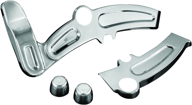 Kuryakyn Boomerang Frame Covers 08-17 Softails Chrome