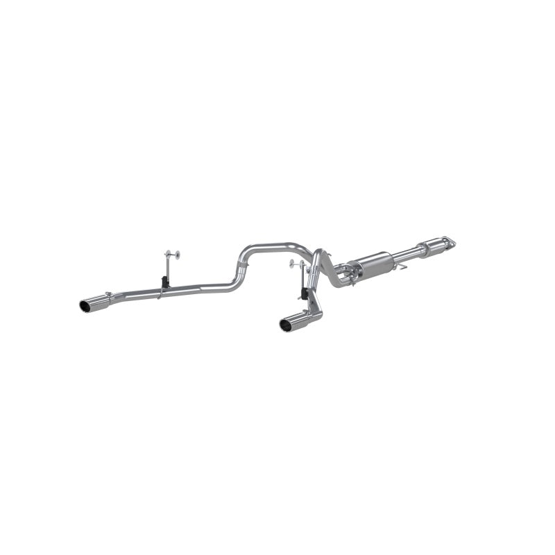 MBRP 2015 Ford F-150 5.0L 3in Cat Back Dual Split Rear Exit T409 Exhaust System