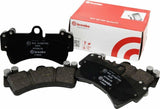 Brembo 08-09 Audi TT Quattro/09-15 TTS Quattro/15-20 GTI Rear Premium NAO Ceramic OE Equivalent Pad