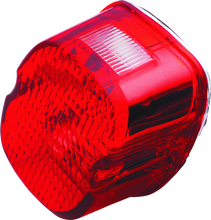 Load image into Gallery viewer, Bikers Choice 99-03 Big Twin &amp; XL Red Laydown Taillight With Top License Light