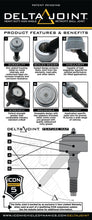 Load image into Gallery viewer, ICON 2008+ Toyota Land Cruiser 200 Billet Upper Control Arm Delta Joint Kit