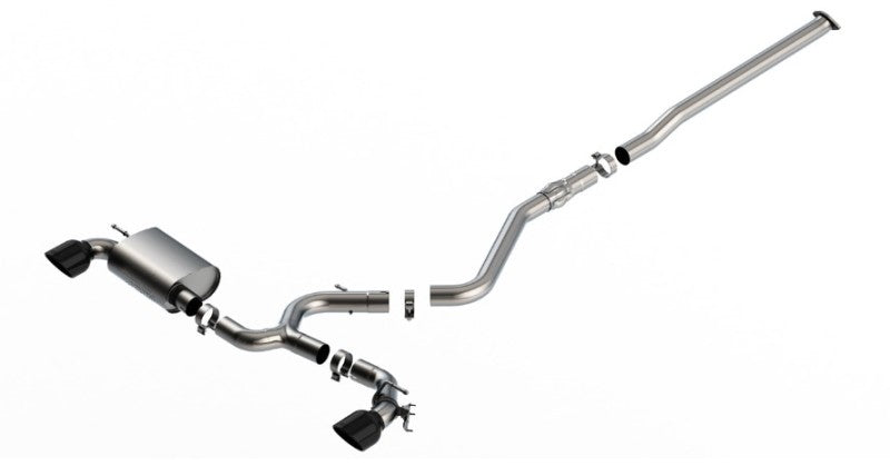 Borla 22-23 Hyundai Kona N 2.0L 4 CYL. Turbo AT/MT ATAK Catback Exhaust Black Chrome