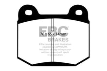 Load image into Gallery viewer, EBC 99-03 Mitsubishi Lancer Evolution 2.0 Turbo Redstuff Rear Brake Pads