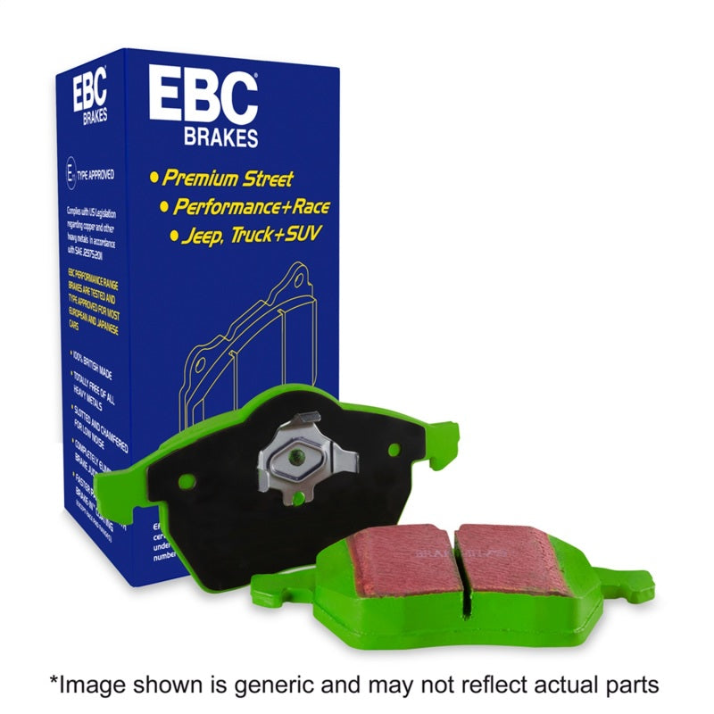 EBC 11+ Dodge Durango 3.6 Greenstuff Rear Brake Pads