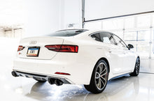 Load image into Gallery viewer, AWE Tuning Audi B9 S4 Touring Edition Exhaust - Non-Resonated (Black 102mm Tips)