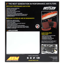 Load image into Gallery viewer, AEM 06-11 Honda Civic 1.8L L4 DryFlow Air Filter