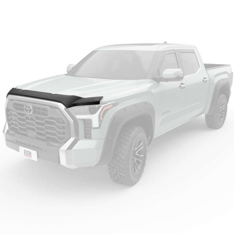 EGR 22-23 Toyota Tundra Superguard Hood Shield - Matte Black