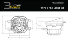 Load image into Gallery viewer, Diode Dynamics SS3 Pro Type B Kit ABL - Yellow SAE Fog